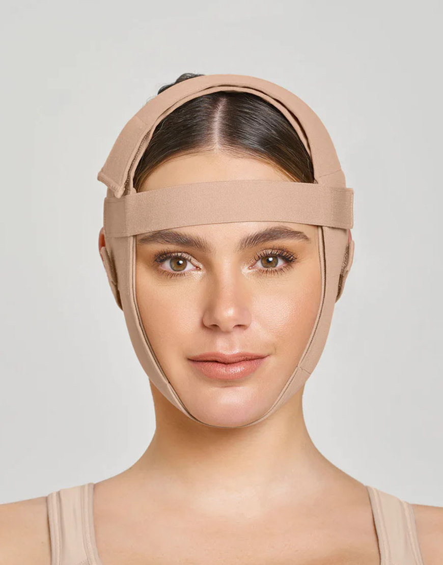 Leonisa Post-Surgical Facial Compression Wrap