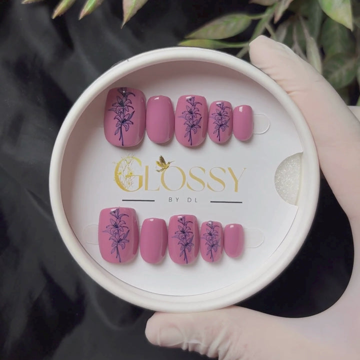 GDL Nail Art-Vintage Bloom