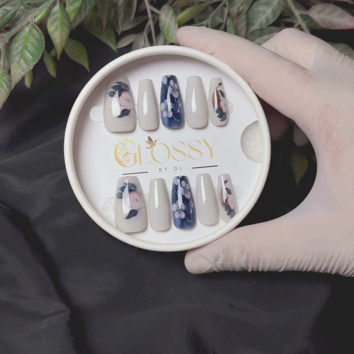 GDL Nail Art-Ivory Orchard