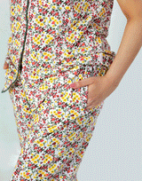 SIESTA COTTON BUTTON DOWN SHIRT & PJ SET- SPRING WHITE