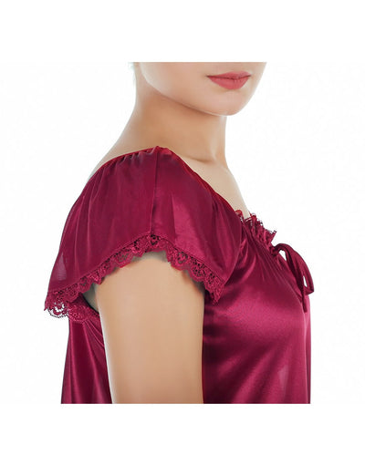 Losha Full Length Cap Sleeve Nighty