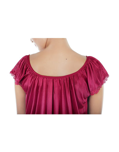 Losha Full Length Cap Sleeve Nighty