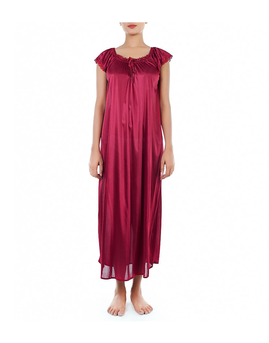 Losha Full Length Cap Sleeve Nighty