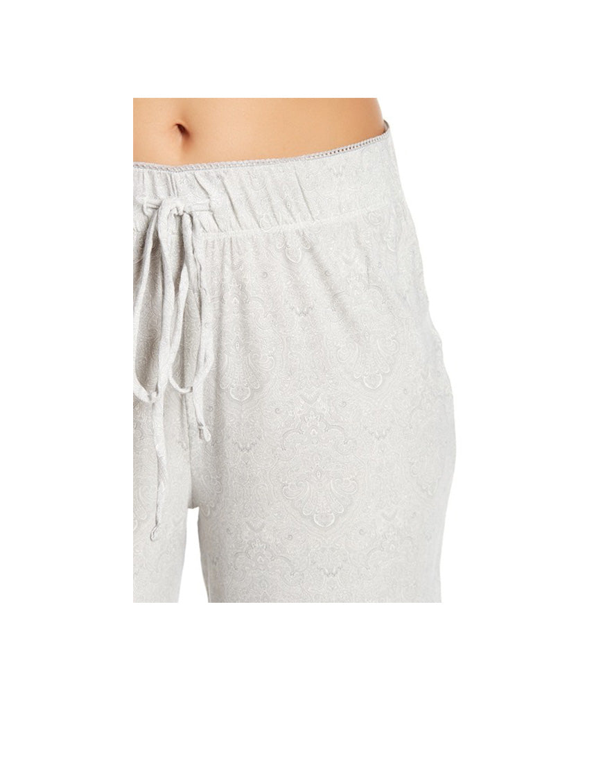 LOSHA  WIDE WAISTBAND SINGLE PANT-GREY