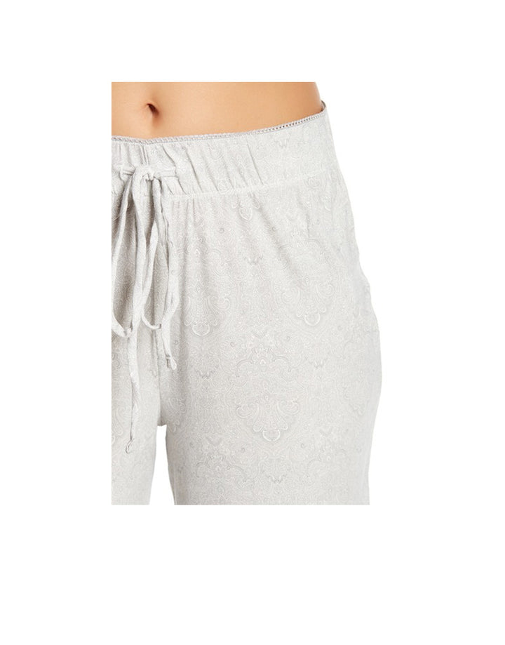 LOSHA  WIDE WAISTBAND SINGLE PANT-GREY