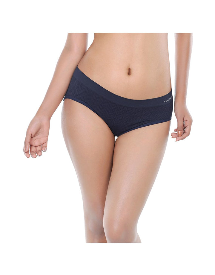 TAHARI PACK OF 3 JACQUARD TEXTURED SEAMLESS BRIEF-ASSORTED