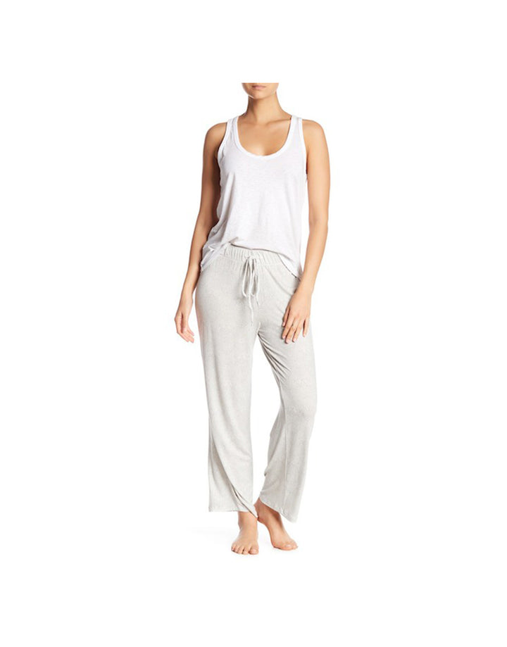 LOSHA  WIDE WAISTBAND SINGLE PANT-GREY