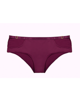 CAGE CUP PUSH UP BRA SET-PURPEL