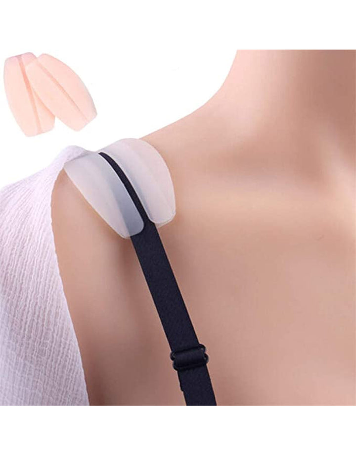 Bra Shoulder Strap Cushion Pads-White