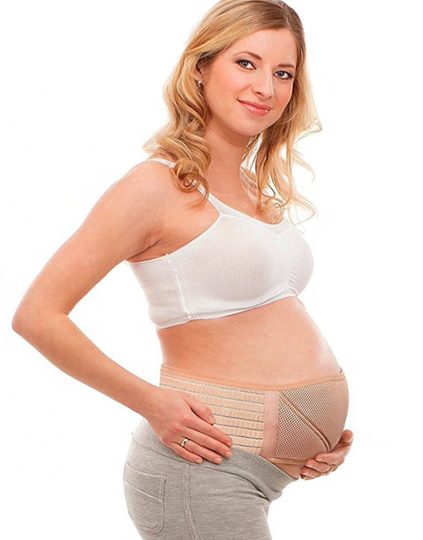 MATERNITY BELLY SUPPORT BELT-NUDE