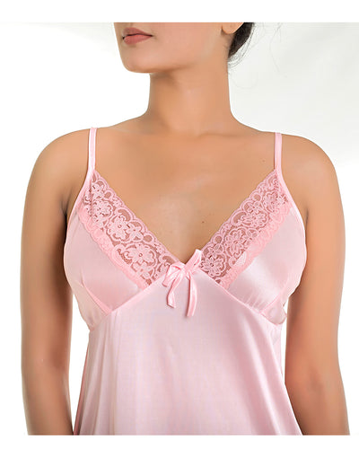 Losha 4 Piece Nighty Set - Baby Pink