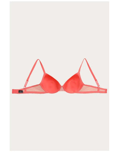 LOSHA BUTTER CUPS LIGHTLY PADDED T-SHIRT BRA-CORAL