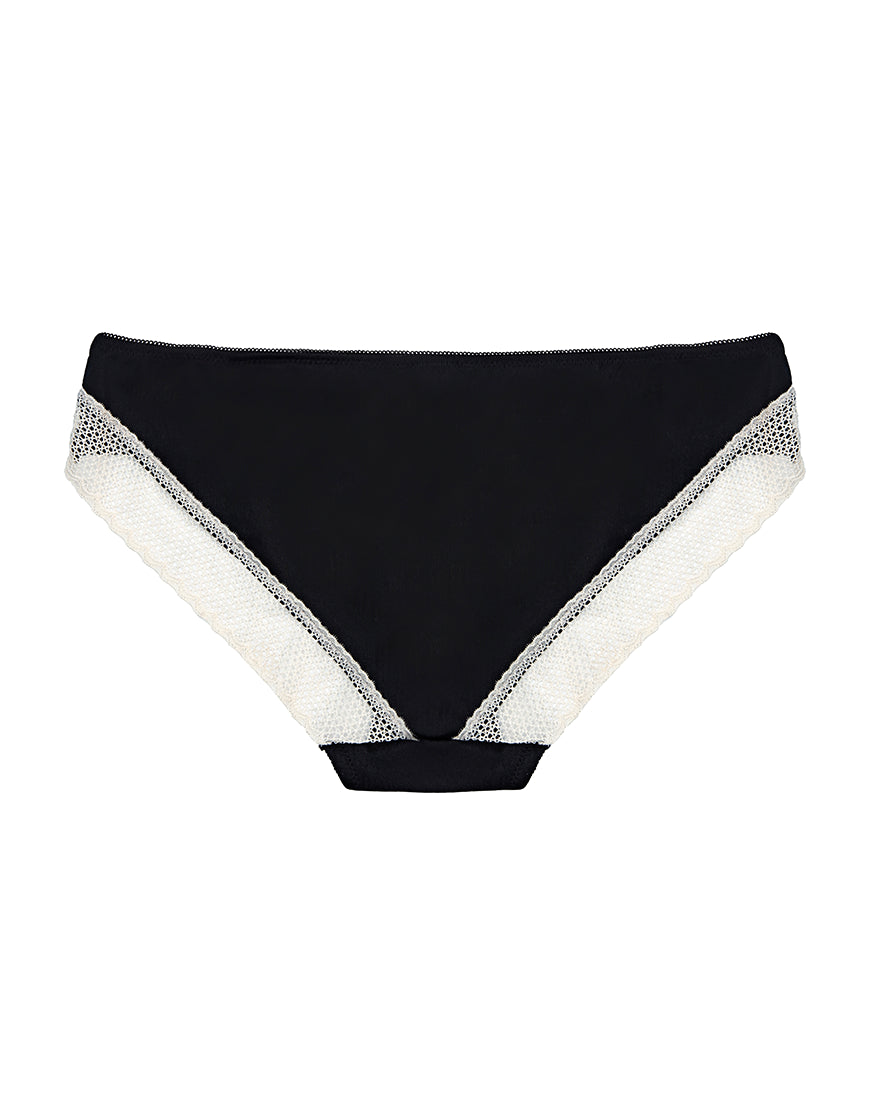 SHINY MICROFIBER, LACE BALCONETTE BRA SET