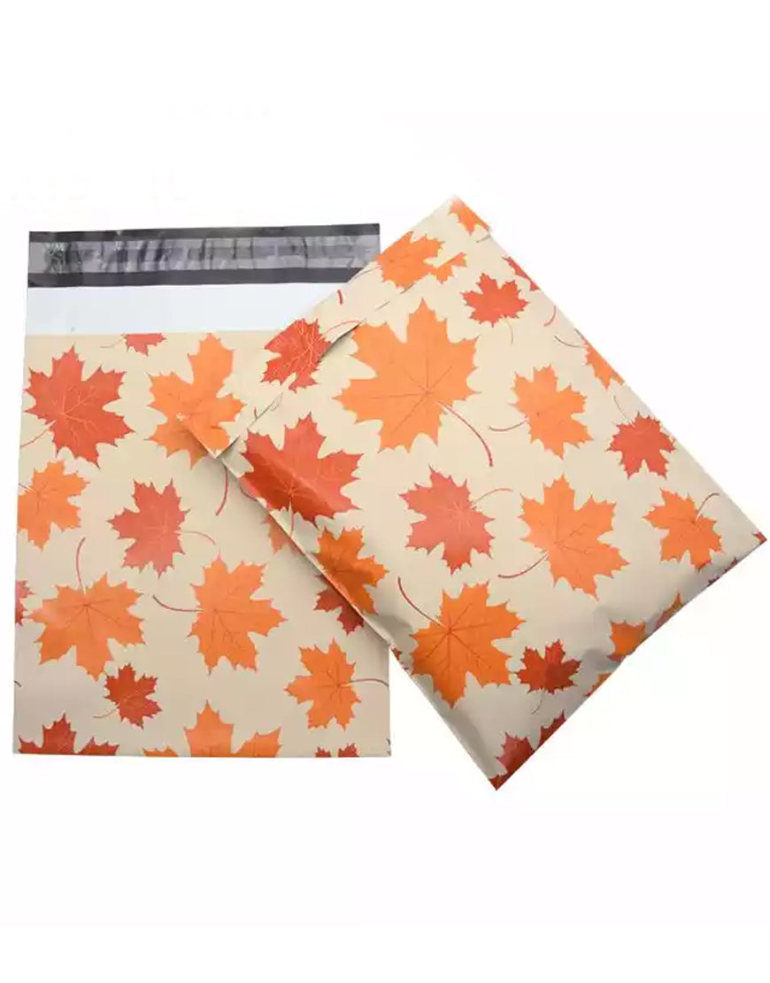 Maple Leaf Printed Packing Poly Mailer / Envelope-12"x16"