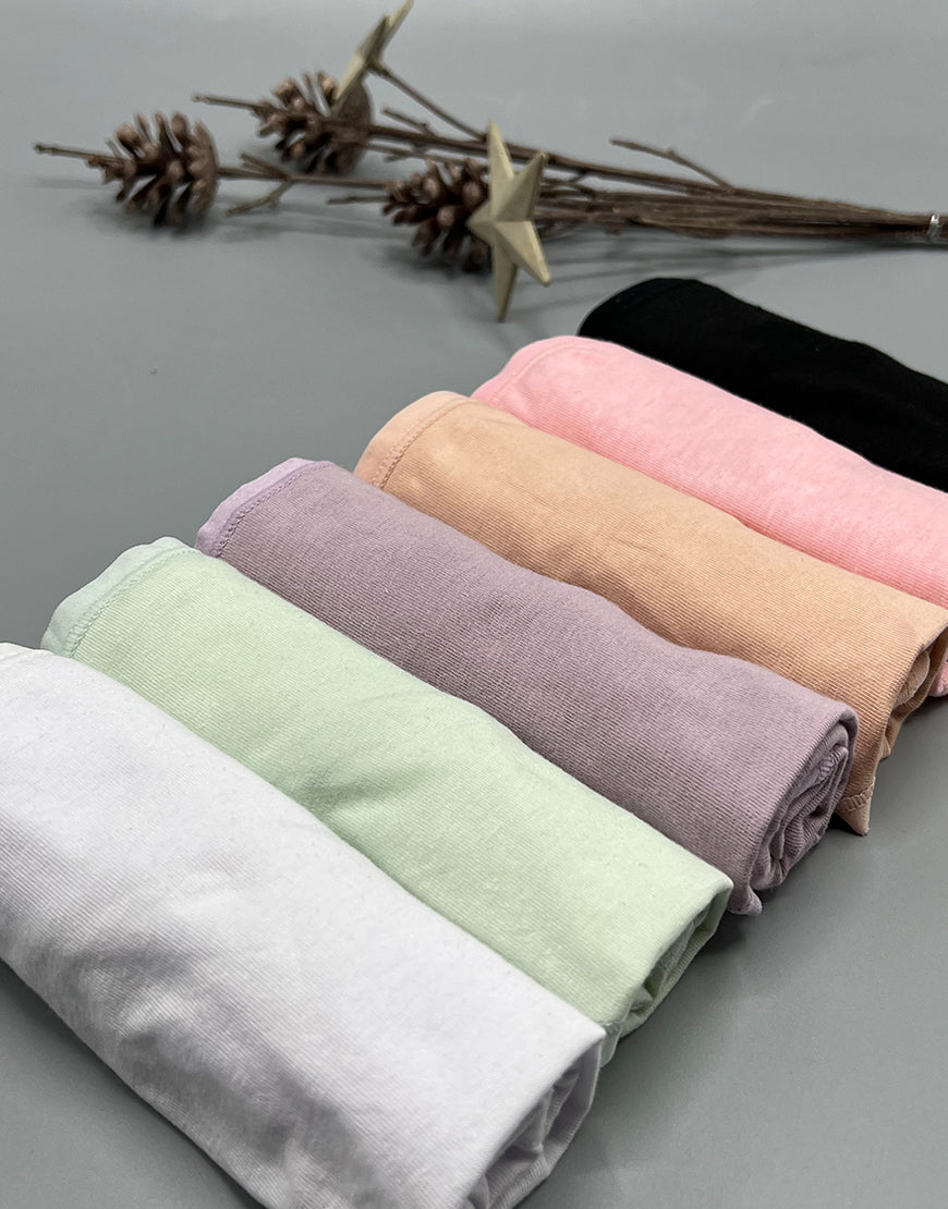 Losha super soft pack of 6 cotton Bikini briefs-Assorted