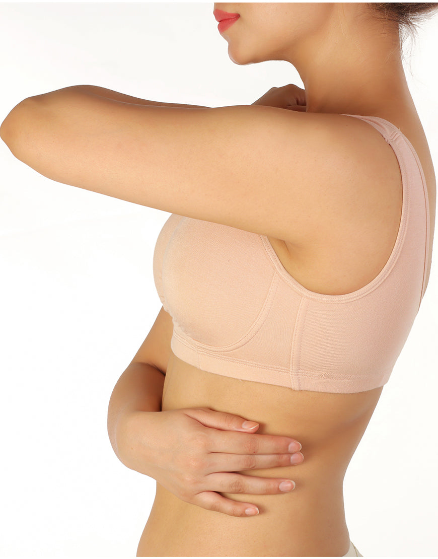 DOUBLE LAYERED MODAL STAY AT HOME / MATERNITY / SLEEP BRA-SKIN