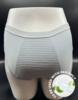 TRIPLE LAYERED LEAK PROOF PERIOD PANTY-GREY