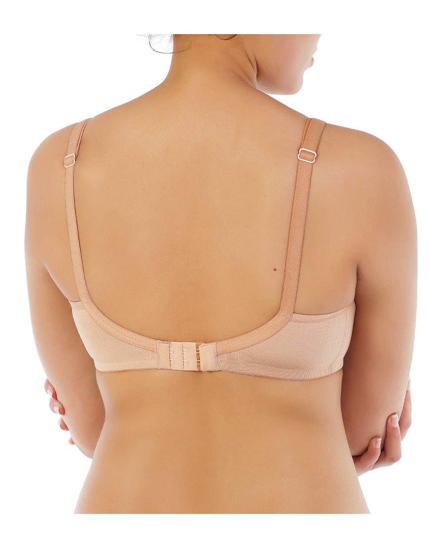 LOSHA COTTON DOUBLE LAYERED ENCIRCLE BRA-SKIN