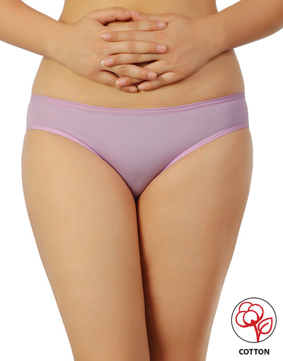 LOSHA SUPER COMFY COTTON BRIEF-MAUVE