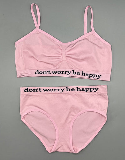 LOSHA TEENS  PACK OF 4 SEAMLESS HIPSTER PANTIES-OPERA MAUVE