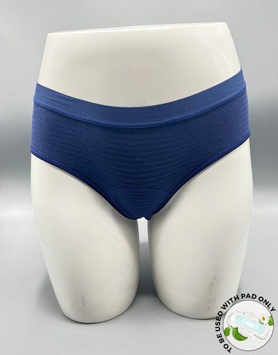 TRIPLE LAYERED LEAK PROOF PERIOD PANTY-NAVY