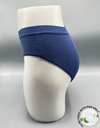 TRIPLE LAYERED LEAK PROOF PERIOD PANTY-NAVY