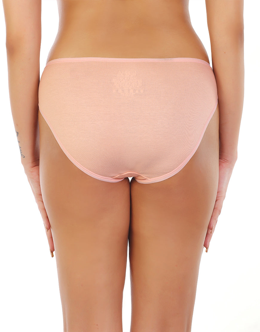 Losha super soft pack of 7 cotton Bikini briefs-Assorted