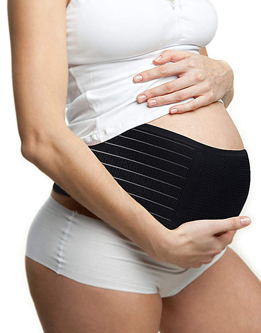 MATERNITY BELLY SUPPORT BELT-BLACK