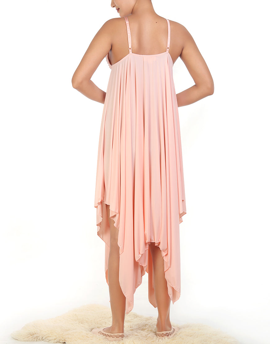 LOSHA 2 PIECE EXTRA FLARE TRIANGLE CUP NIGHTY-PEACH