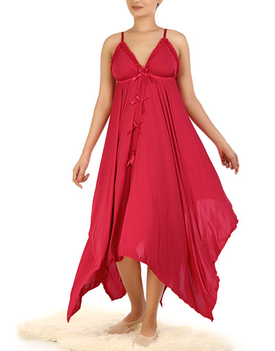 LOSHA 2 PIECE EXTRA FLARE TRIANGLE CUP NIGHTY-RED