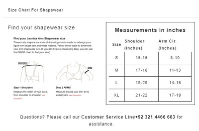FAJITEX INDIVIDUAL SLEEVES GIRDLE