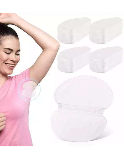 Pack of 12 Breathable Ultra thin Underarm Sweat Pads-Disposable