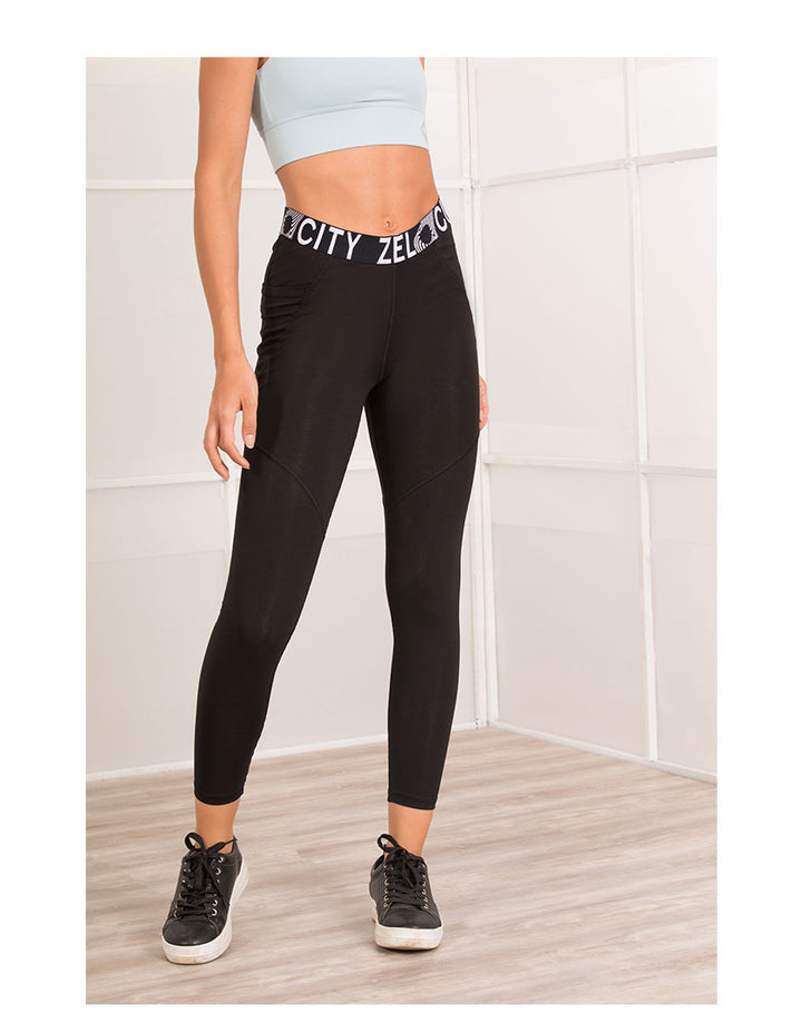 Losha Active Black Tights