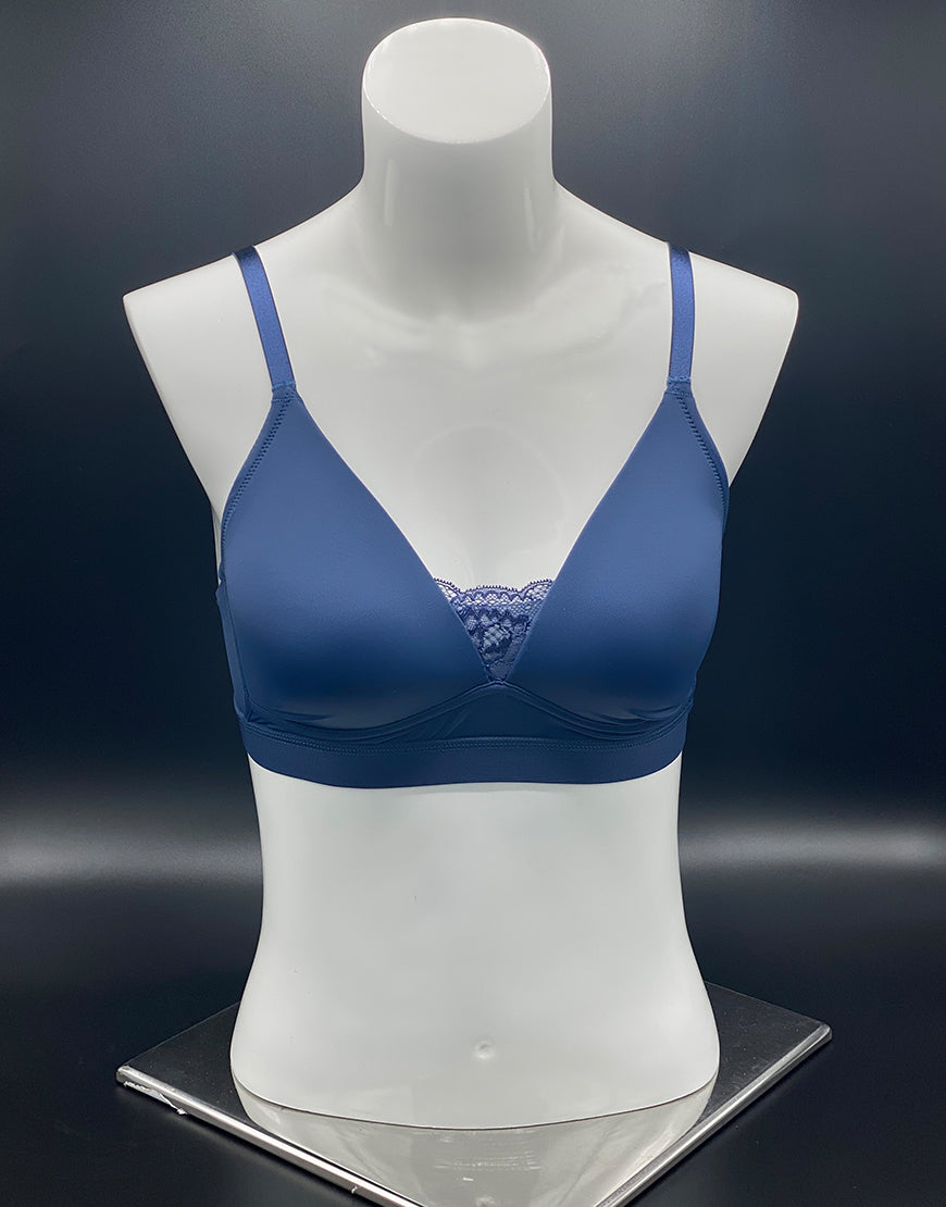 LIGHTLY PADDED NON WIRED T SHIRT BRA-SARGASSO SEA