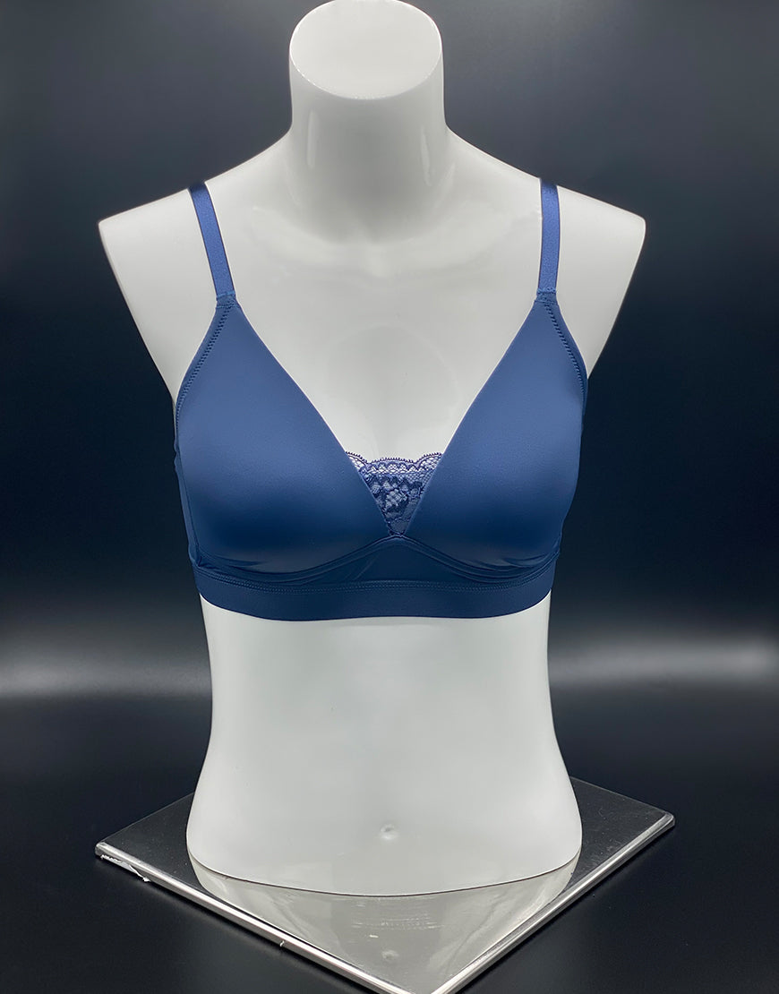 LIGHTLY PADDED NON WIRED T SHIRT BRA-SARGASSO SEA