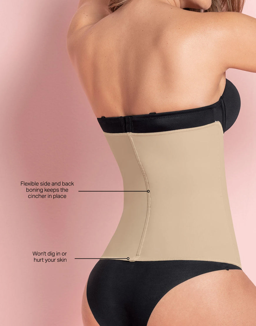 LEONISA LATEX-FREE SCULPTING WAIST CINCHER